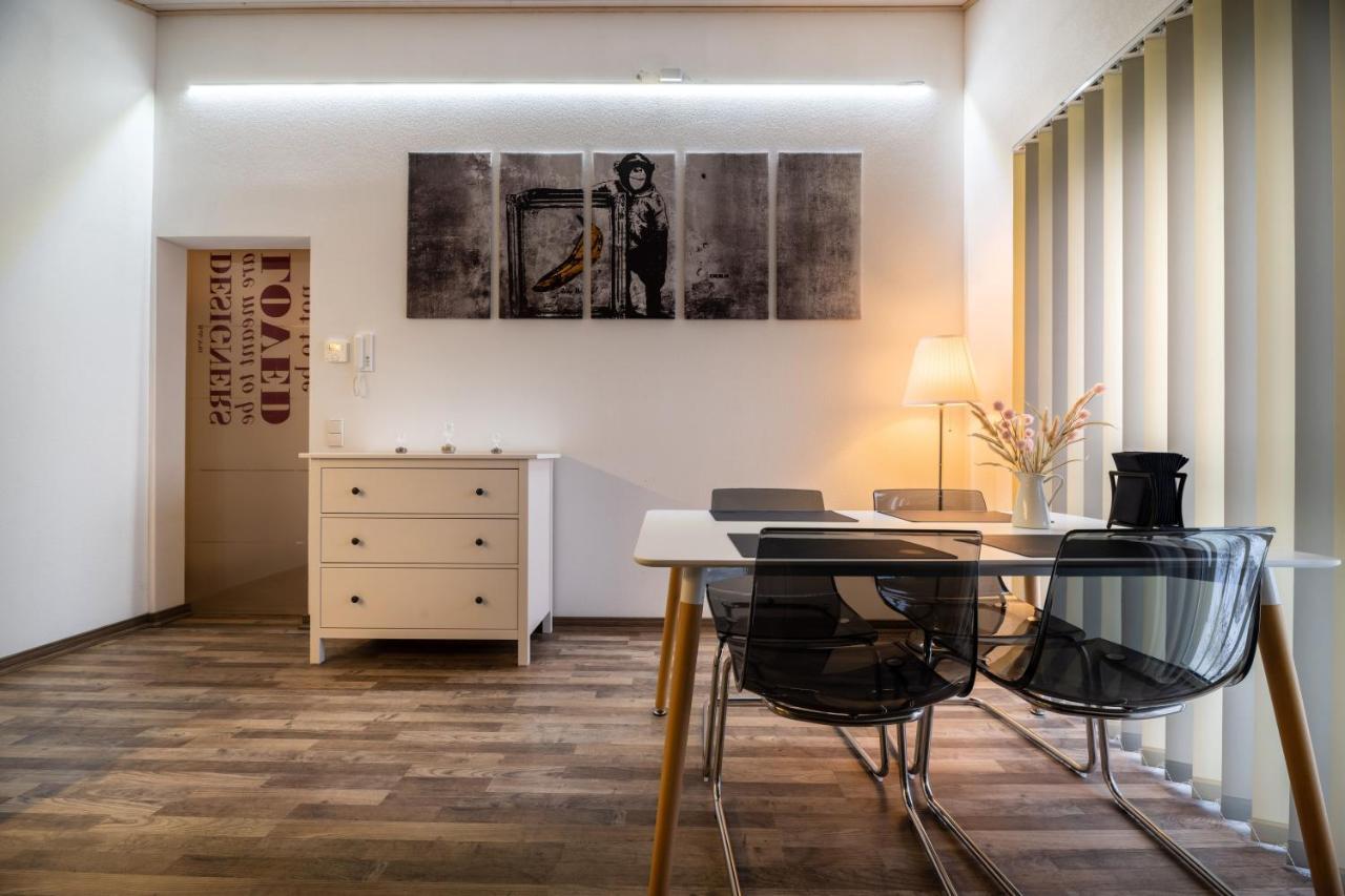 Gemuetliche Ferienwohnung Mit Panoramablick Muttensweiler Exterior foto